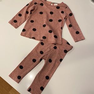 Baby girl matching set